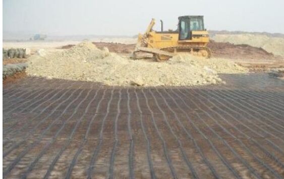 土工格柵的安裝